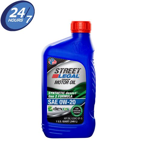 Vp Street Legal Synthetic Dexos1 Gen 2 Motor Oil Sae 0w 20 Best