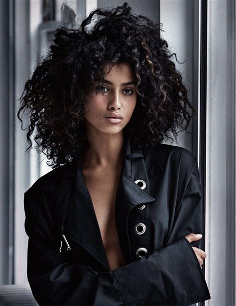 pretty stuff january 6 2017 africanness curly hair model editorial hair patrick demarchelier