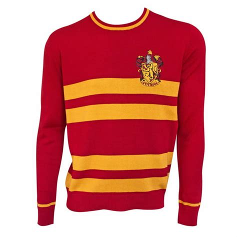 Harry Potter Harry Potter Red Jacquard Gryffindor Sweater Xlarge