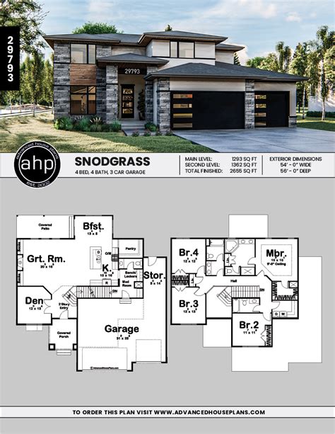 Modern Two Story House Plans An Overview House Plans