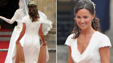 Pippa Middleton Says Royal Wedding Dress Fit Too Well Jokes About Her Famous Backside