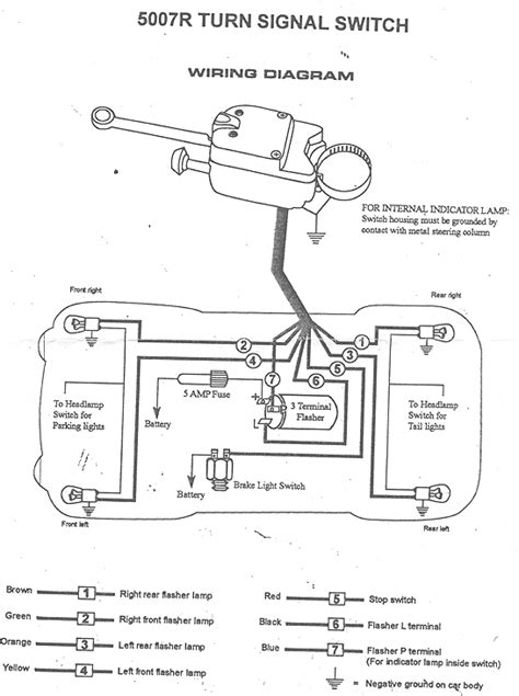 Rhox Universal Turn Signal Wiring Diagram Wiring Diagram And