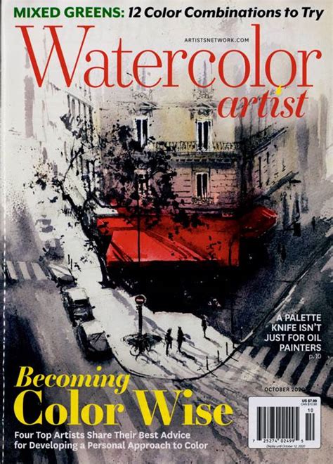 Watercolor Artist Magazine Subscription Buy At Uk