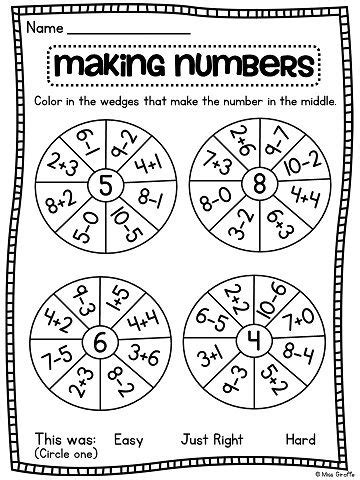 Free interactive exercises to practice online or download as pdf to print. 70 Addition and Subtraction Worksheets | KittyBabyLove.com