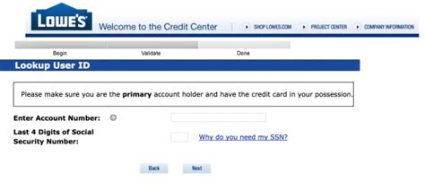 Having trouble logging into your account? Lowe's Credit Card Login | Make Payment