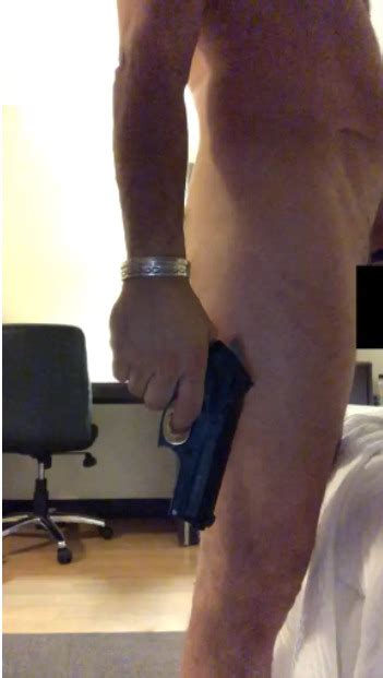 Newly Leaked Naked Hunter Biden Points Illegal Gun At The Camera While Hooking Up With A Hooker