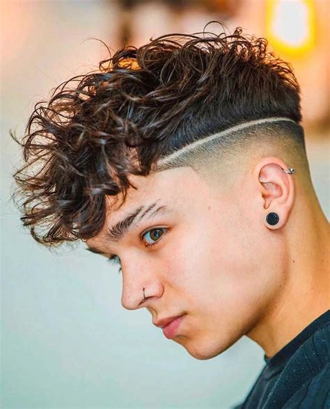 Spiral Perm Men Long And Lovely Permed Hairstyles Spiral Perm