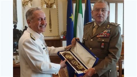 Chief Of The Naval Staff Meets Italian Chief Of Defence General Staff