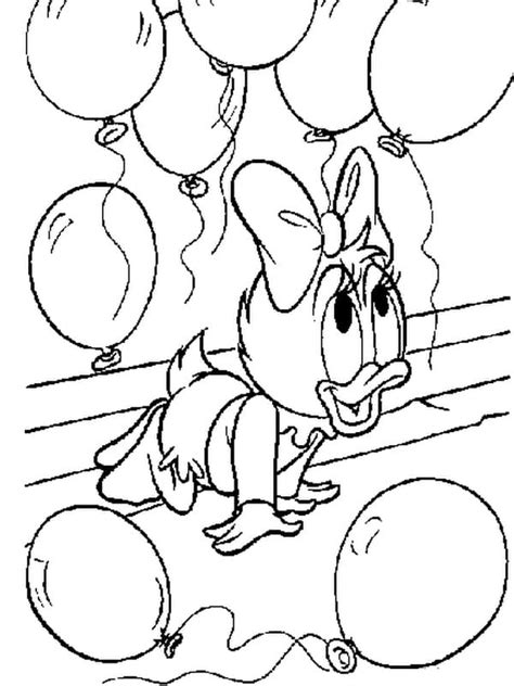 Disney Baby Daisy Duck Coloring Page Free Printable Coloring Pages