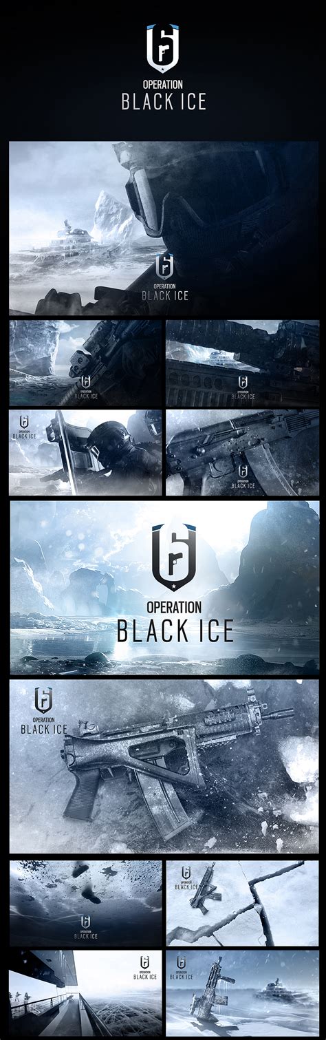 Rainbow Six Siege Operation Black Ice Behance