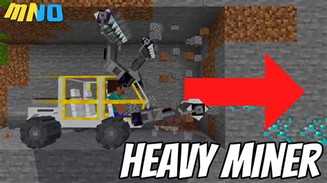 Insane Mining Heavy Miner Addon For Minecraft Bedrock Youtube