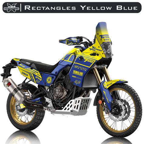 Graphics Kit For Yamaha Tenere 700 With Production Years 2019 2020