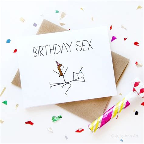 Lustige Karte Sex Geburtstagskarte Freund Geburtstag Etsy