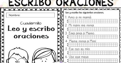 Cuaderno De Fichas Imprimibles Para Aprender A Leer Y Escribir Fichas