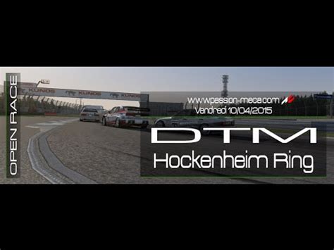 DTM 90 S Hockenheimring Assetto Corsa YouTube