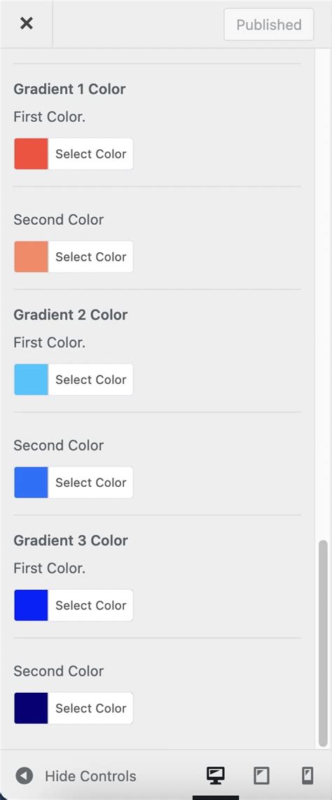 A set of primary colors is a set of real colorants or colored lights that can be mixed in varying amounts to produce a gamut of colors. Define your Primary & Gradient colors | Impeka Tutorial