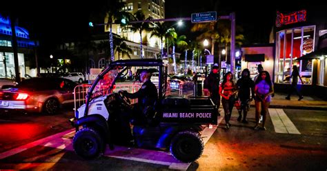 Miami Beach Orders Emergency Curfew Over Unruly Spring Break Crowds