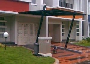 Contoh desain rumah minimalis tampak depan. Model Kanopi Teras Depan Rumah Beserta Estimasi Harga