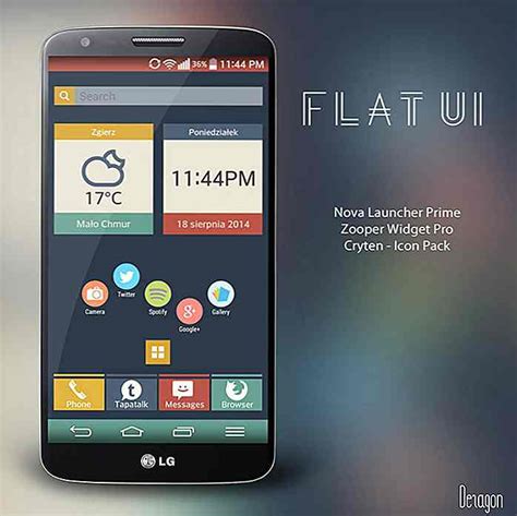 55 Cool Homescreens Android Pour Votre Inspiration Hideout