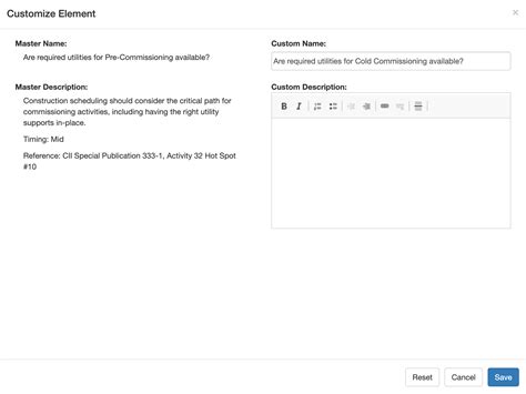 Carve for Commissioning & Operational Readiness | Valency