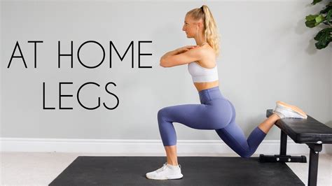 Leg Workouts At Home With No Weights
