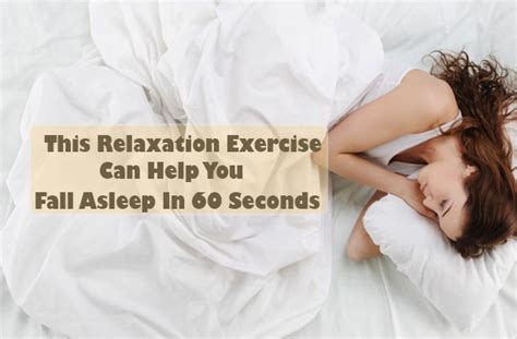 This Relaxation Exercise Can Help You Fall Asleep In 60 Seconds Mindwaft