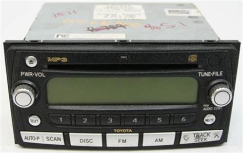 Related:2008 toyota yaris radio kit toyota yaris 2008 accessories. 2006-2008 Toyota Yaris Factory Stereo MP3 CD Player Radio - R-1511