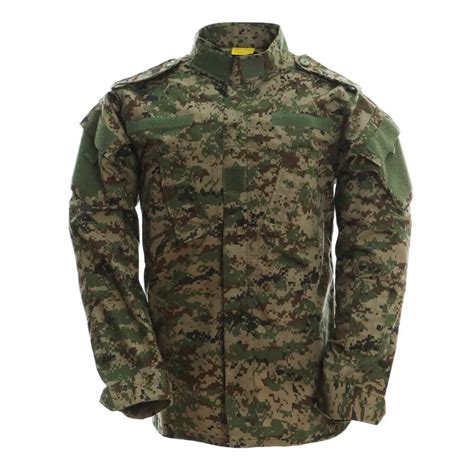 New Digital Camouflage Russian Woodland Military Uniform Buy New