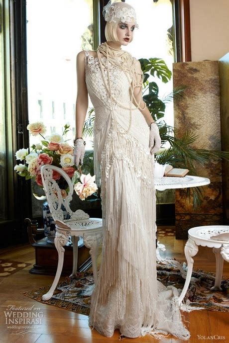 Anni 20 vestiti da sposa vintage. Abiti eleganti anni 20