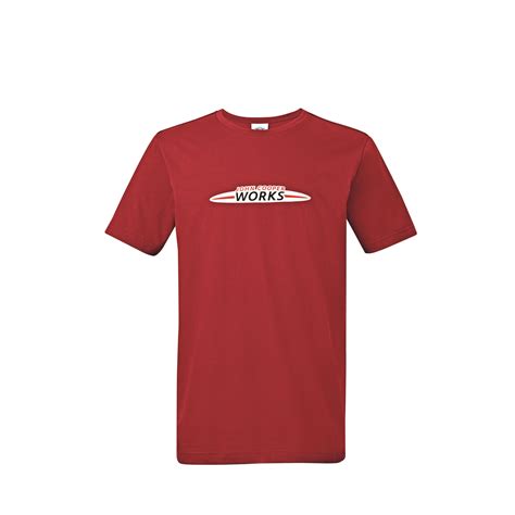 T Shirt Homme Logo Jcw Chili Red Dans Mini Lifestyle