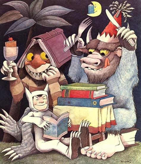 Illustration De Maurice Sendak Reading Is Fun à Loccasion De L