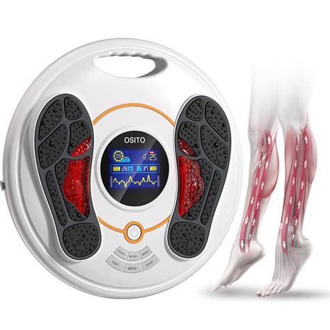 Osito Foot Circulation Stimulator Ems And Tens Foot Massager Circulation Device Electric Foot