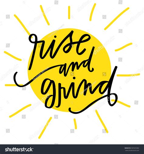 Rise Grind Stock Vector (Royalty Free) 587655302 | Shutterstock