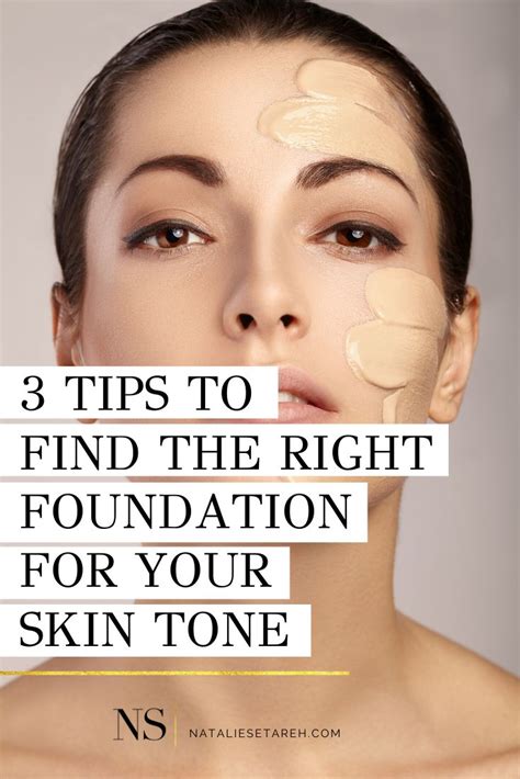 Finding A Foundation That Matches Your Skin Tone How To Match
