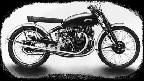 Vincent Black Lightning 1952 Vincent Motorcycle Motorcycle Vintage
