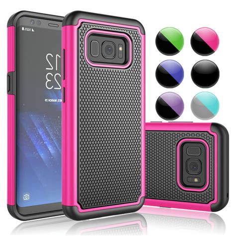 samsung galaxy s8 case galaxy s8 phone cover njjex shock absorbing double layered plastic