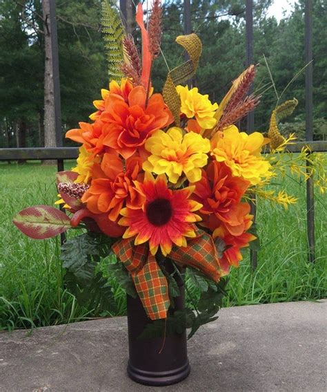 At the age of 21, he settled on a ranch in north st. Fall Cemetery Flowers sunflower vase arrangement cemetary ...