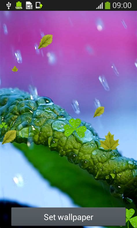 Rain Drops Live Wallpapers For Android Download