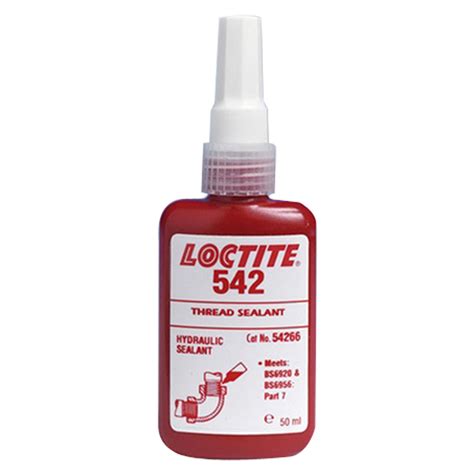 Loctite 542 Thread Hydraulic Sealant 50ml Locking And Sealing Of Metal Pipes