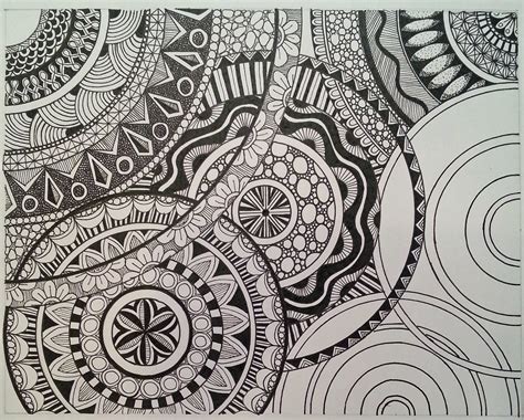 You tangle a tangle, and in that process create zentangle art. Judy's Zentangle Creations: Circles