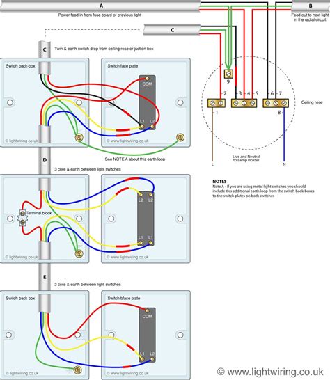 Staircase Wiring Two Switches Two Lights Screwfix Community Forum