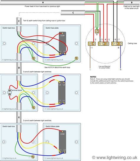 Our apologies for the inconvenience. Staircase wiring - two switches, two lights. | Screwfix Community Forum