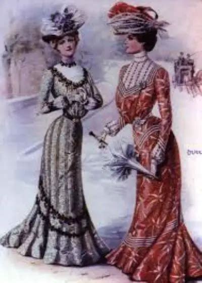 Belle Epoch 1890s Womens Fashion Era