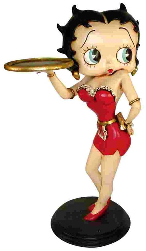 401 Betty Boop Display Figure Waitress Wtray A Fun