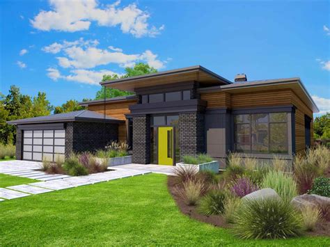 Dec 09, 2019 · the roof overhang in front of the house makes the design more like an american bungalow. Flat Style Roof | Zion Modern House