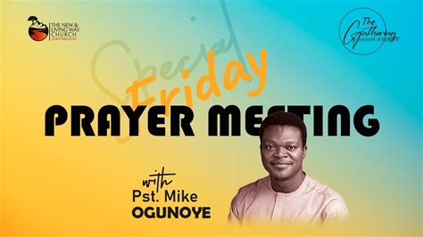 Special Friday Prayer Meeting Youtube