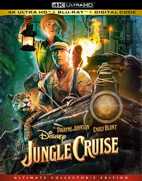 Jungle Cruise Includes Digital Copy 4k Ultra Hd Blu Rayblu Ray