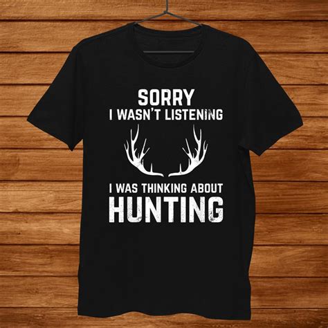 Funny Hunting Tshirt T For Bow And Rifle Deer Hunters Men Teeuni