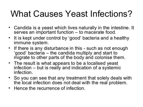 What Causes Recurrent Yeast Infections