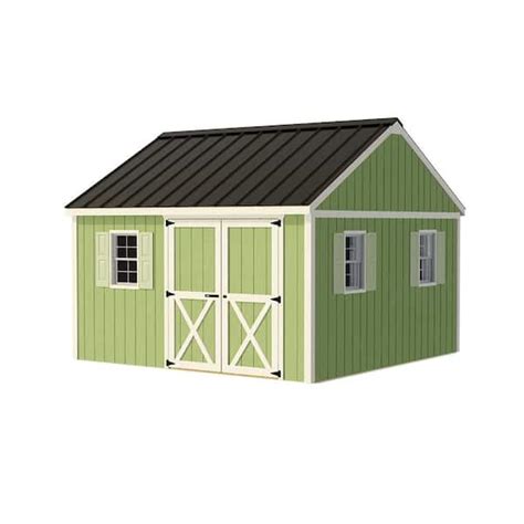 Best Barns Mansfield 12 Ft X 12 Ft Wood Storage Shed Kit Mansfield